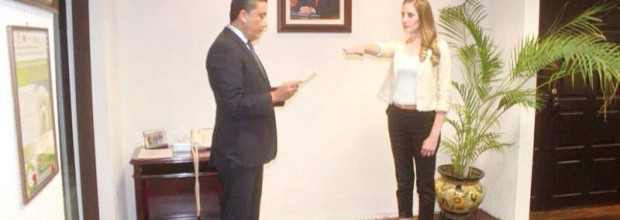 RINDE PROTESTA ANNA SOFÍA MANZUR COMO DIRECTORA DE LA CEPANAF