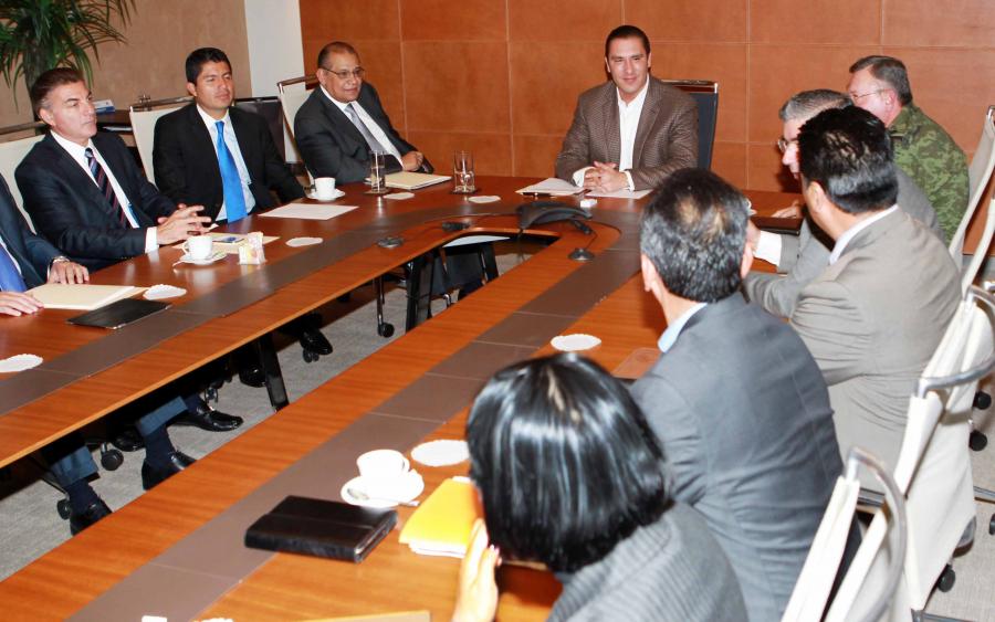 RMV encabeza reunión de seguridad