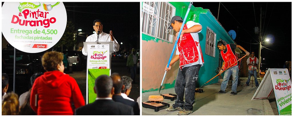 Pintadas 4,500 viviendas en fraccionamientos y colonias