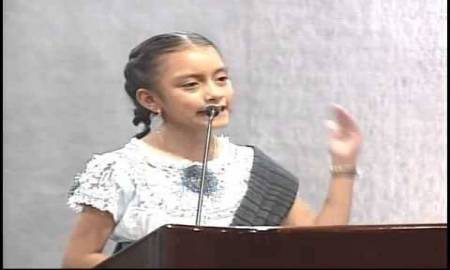 DISCURSO DE NIÃ‘A INDÃGENA DE NUEVO LEÃ“N SORPRENDE A LAS REDES SOCIALES
