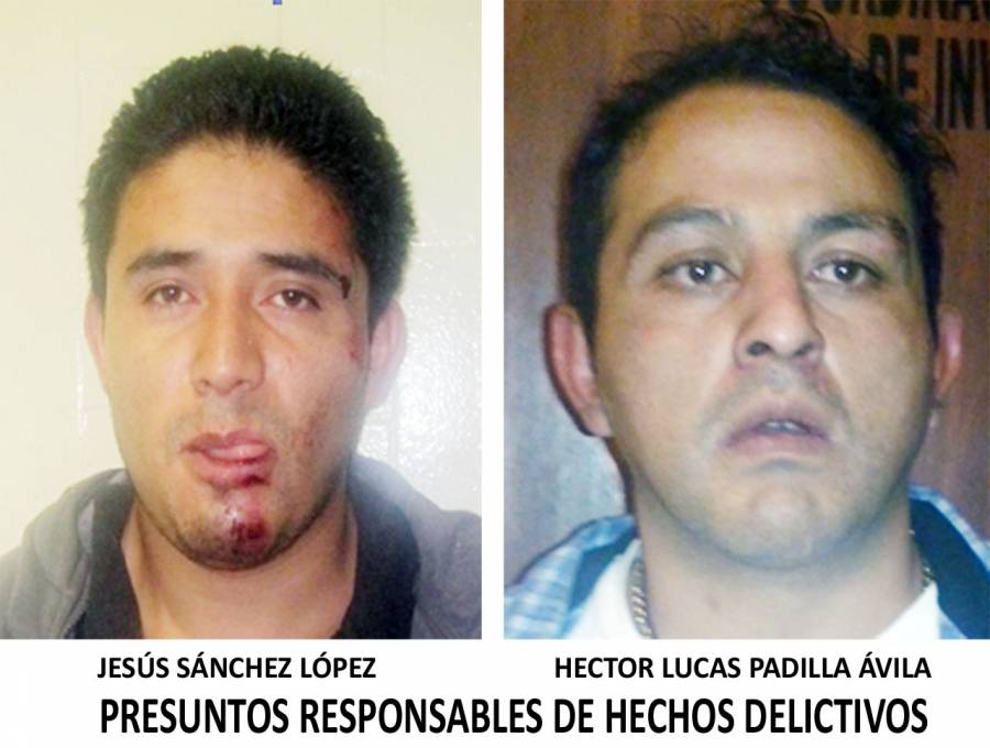 CONSIGNÓ PGJDF A PROBABLES ASALTANTES DE NEGOCIOS