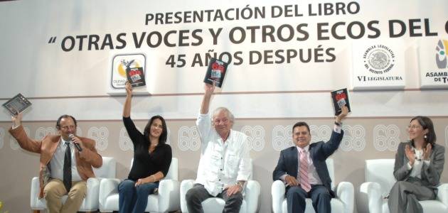 PRESENTA ALDF LIBRO OBRAS VOCES Y OTROS ECOS DEL 68