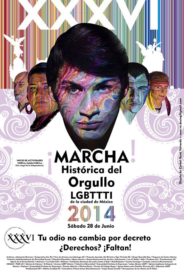 LA MARCHA DEL ORGULLO LÉSBICO-GAY LLEGARÁ AL ZÓCALO