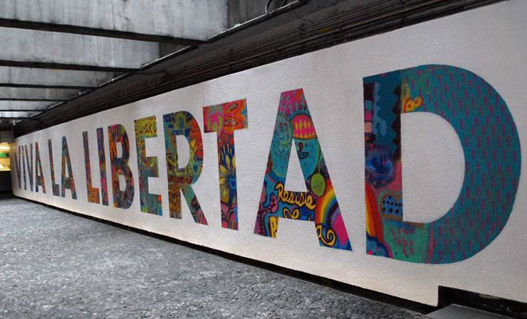 GARIBALDI, EN LA LÃNEA 8 DEL STC SE LLENA DE COLOR Y CULTURA CON NUEVO MURAL