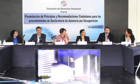 Se trabaja legislaciÃ³n sobre desaparicones