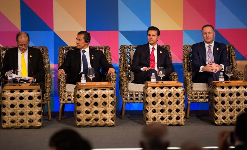 Propone el Presidente Enrique Peña Nieto, institucionalizar el diálogo entre APEC y la Alianza del Pacífico
