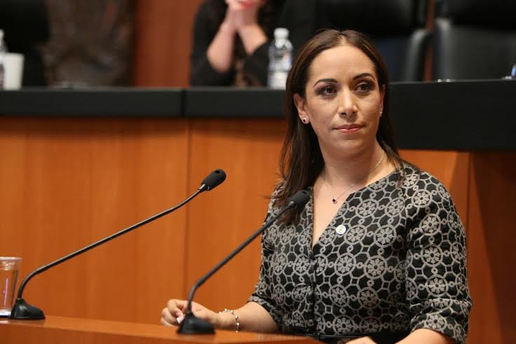 Se reúne senadora Adriana Dávila con embajadora en misión especial de vigilancia y lucha contra la trata