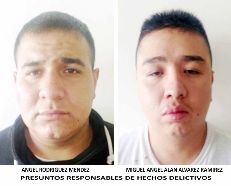 CONSIGNA PGJDF A DOS PRESUNTOS EXTORSIONADORES
