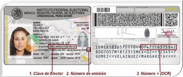 Proponen incluir en credencial de elector tipo de sangre y voluntad ...