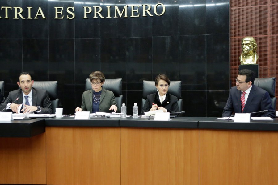 Comparece terna de candidatos a ocupar cargo en la Suprema Corte de Justicia de la Nación