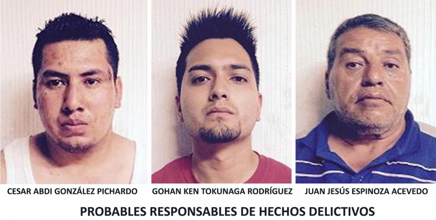 CONSIGNÓ PGJDF TRES ACUSADOS DE ROBO DE TRANSPORTE