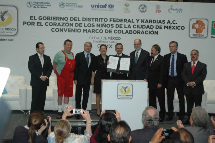 GDF REFORZARÁ ATENCIÓN A MENORES CON PROBLEMAS CARDIACOS