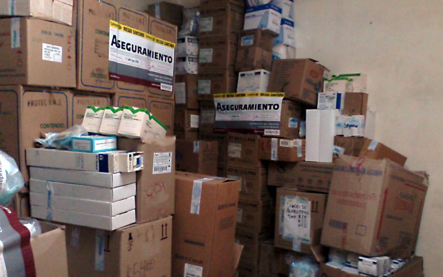 ASEGURAN CASI 400,000 PIEZAS DE DISPOSITIVOS MÃ‰DICOS POR INFRINGIR LA LEGISLACIÃ“N SANITARIA