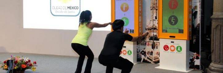 USUARIOS DEL METRO Y METROBÚS HARÁN SENTADILLAS EN SUS INSTALACIONES