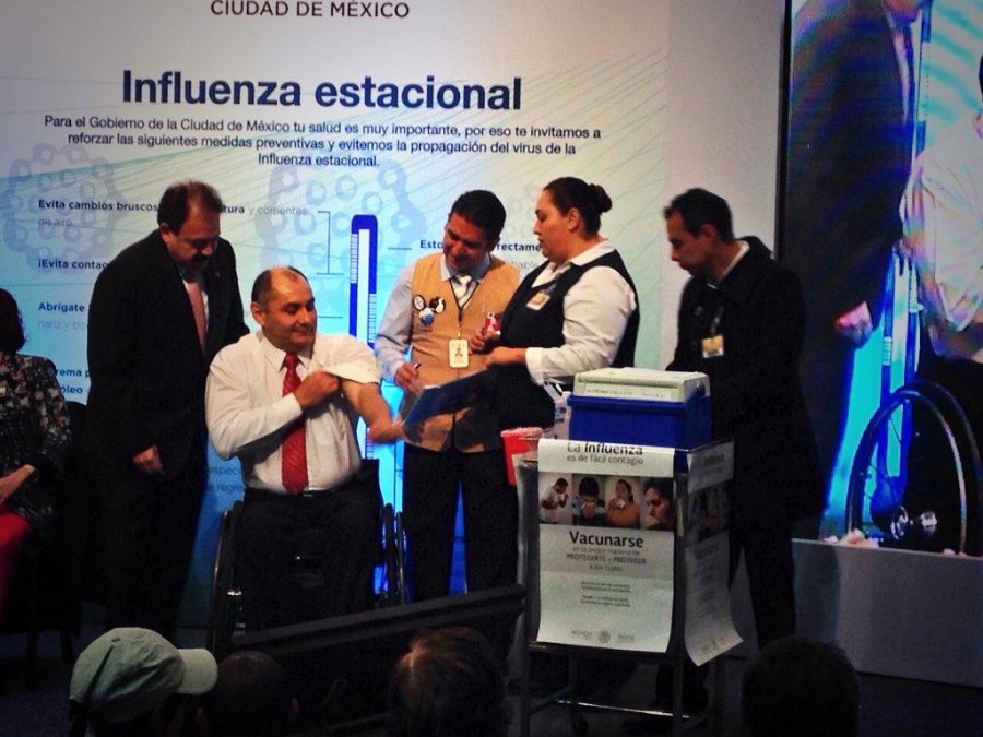 Campaña de Vacunación Contra Influenza Estacional en CDMX