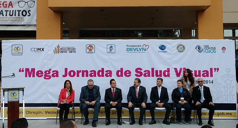 REALIZA SEDESA MEGA JORNADA DE SALUD VISUAL EN LA DELEGACIÓN ÁLVARO OBREGÓN