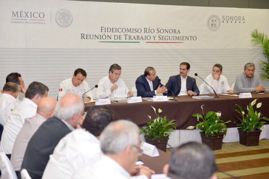 GOBIERNOS FEDERAL, ESTATAL Y MUNICIPAL DAN POR CONCLUIDA FASE DE EMERGENCIA EN RÍO SONORA