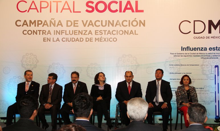 INICIA SEDESA CAMPAÑA DE VACUNACIÓN CONTRA INFLUENZA ESTACIONAL EN LA CDMX