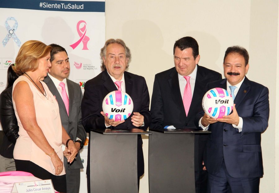 SE UNEN SEDESA Y LA LIGA DE FUTBOL MX A FAVOR DE LA PREVENCIÃ“N Y DETECCIÃ“N OPORTUNA DEL CÃNCER DE MAMA Y PRÃ“STATA EN CDMX
