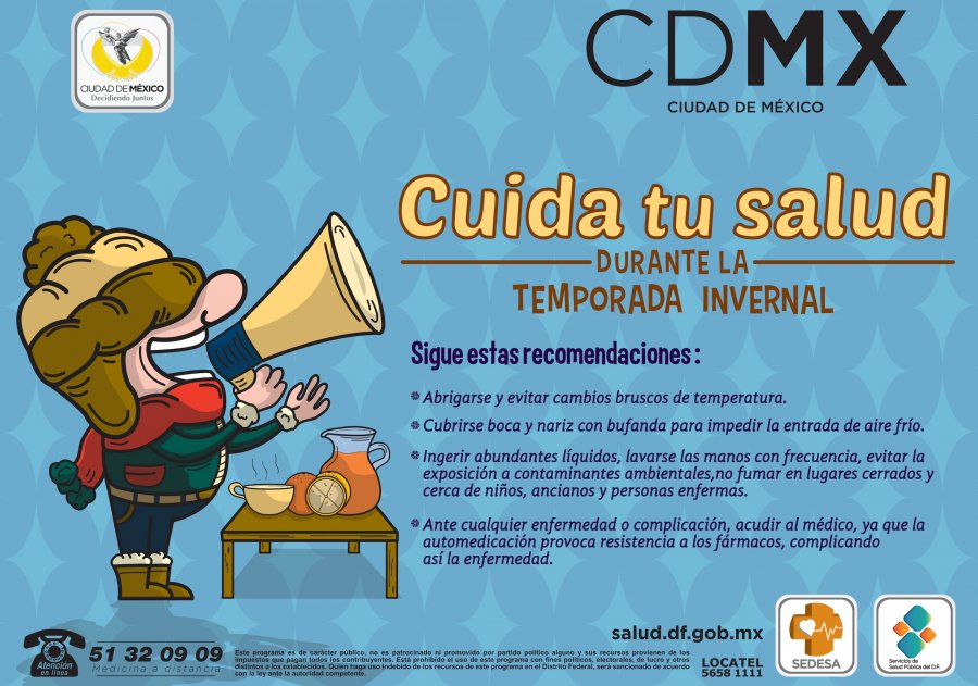 LLAMA SEDESA A PREVENIR DAÑOS A LA SALUD EN TEMPORADA DECEMBRINA