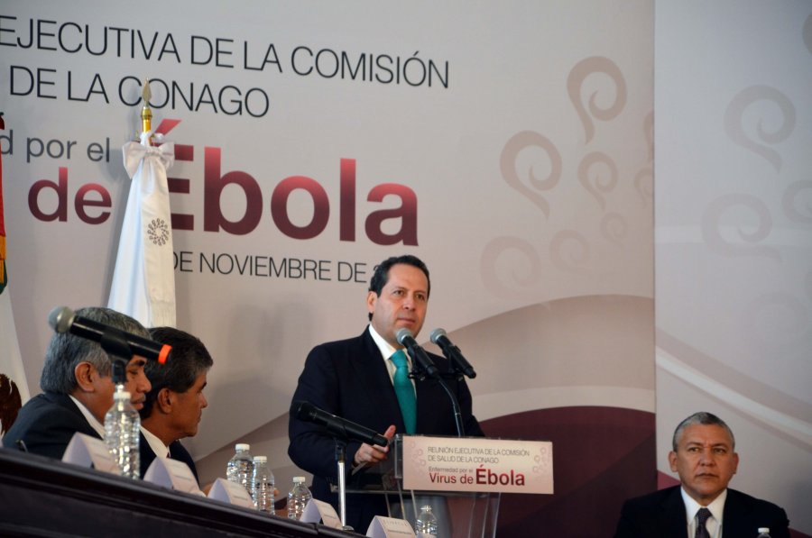 MÉXICO PREPARADO PARA ENFRENTAR EL VIRUS DEL ÉBOLA