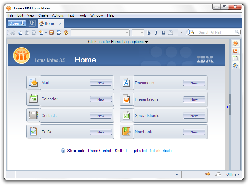 Lotus notes es un sistema desarrollado por la empresa IBM