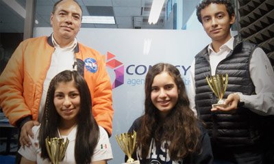 Talento joven mexicano triunfa en la NASA