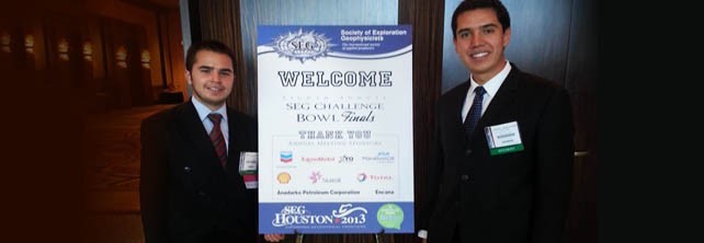 UNIVERSITARIOS OBTIENEN SEGUNDO LUGAR EN COMPETENCIA DE GEOFÃSICA  EN HOUSTON, TEXAS