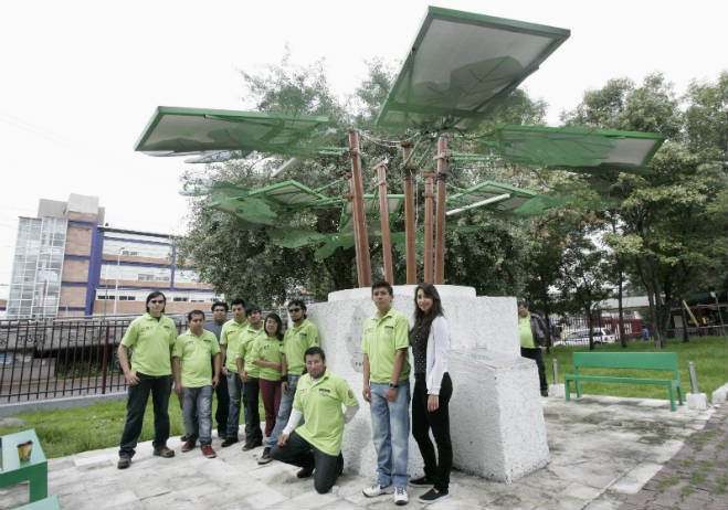 CREAN ALUMNOS DEL IPN PLANTA  SOLAR PARA CAPTACIÓN ENERGÉTICA