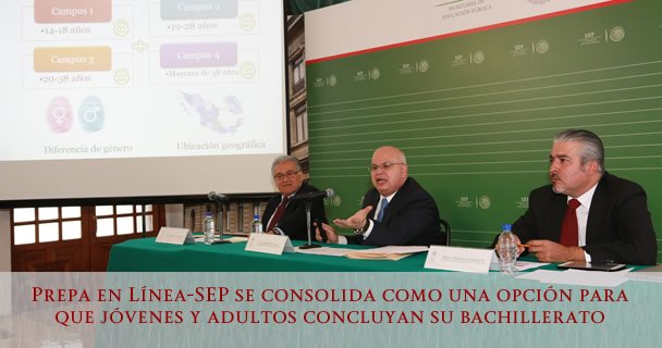PREPA EN LÍNEA-SEP SE CONSOLIDA COMO UNA OPCIÓN PARA QUE JÓVENES Y ADULTOS CONCLUYAN SU BACHILLERATO