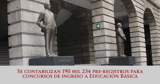 SE CONTABILIZAN 190 MIL 234 PRE-REGISTROS PARA CONCURSOS DE INGRESO A EDUCACIÓN BÁSICA