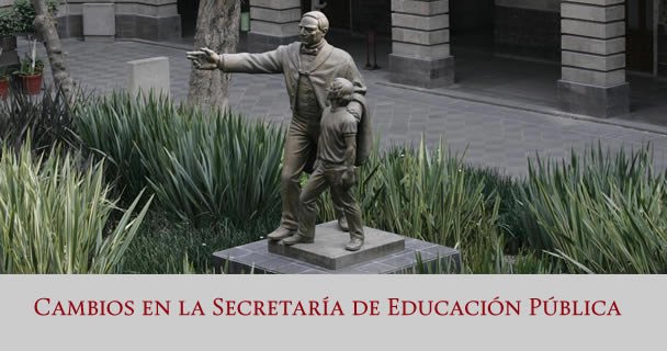 CAMBIOS EN LA SECRETARÍA DE EDUCACIÓN PÚBLICA