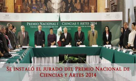 SE INSTALÃ“ EL JURADO DEL PREMIO NACIONAL DE CIENCIAS Y ARTES 2014  