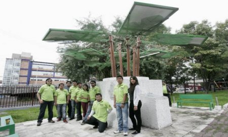 CREAN ALUMNOS DEL IPN PLANTA  SOLAR PARA CAPTACIÃ“N ENERGÃ‰TICA 
