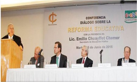 HABRÃ EVALUACIÃ“N MAGISTERIAL EN EL PAÃS LLUEVE O TRUENE: CHUAYFFET CHEMOR