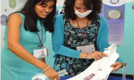 IDEAN ALUMNAS DEL IPN UN ANTIMICROBIANO TEXTIL QUE PROTEGE PRENDAS DE VESTIR