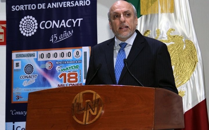 LOTERÃA NACIONAL FESTEJA CON SORTEO CONMEMORATIVO EL 45Â° ANIVERSARIO DEL CONACYT