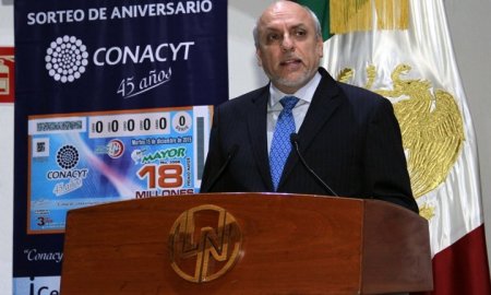 LOTERÃA NACIONAL FESTEJA CON SORTEO CONMEMORATIVO EL 45Â° ANIVERSARIO DEL CONACYT