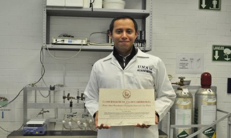 JOVEN INVESTIGADOR RECIBE GALARDÃ“N DE LA SOCIEDAD MEXICANA DE CARDIOLOGÃA