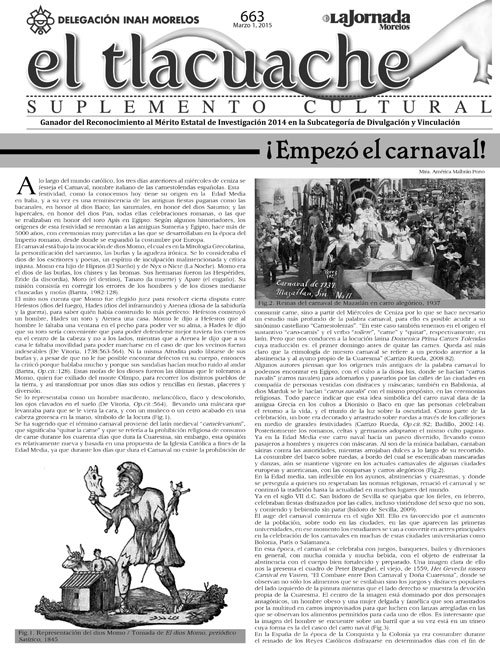 OTORGAN PREMIO AL SUPLEMENTO CULTURAL EL TLACUACHE