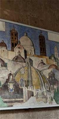 MUSEO NACIONAL DE HISTORIA RESGUARDA MURAL DEL DR. ATL