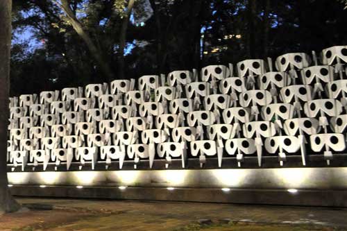 MUSEO NACIONAL DE ANTROPOLOGÍA LUCE EL GRAN TZOMPANTLI DE FELGUÉREZ