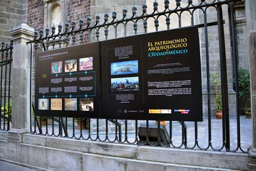EXPOSICIÓN DESTACA LOS SITIOS ARQUEOLÓGICOS DE LA CIUDAD DE MÉXICO