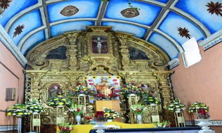 INAH RESTAURA RETABLOS BARROCOS EN LA MIXTECA OAXAQUEÃ‘A