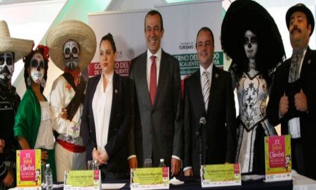 PRESENTAN EN PUNTO MÃ‰XICO LA XX EDICIÃ“N DEL FESTIVAL DE CALAVERAS, AGUASCALIENTES 2014