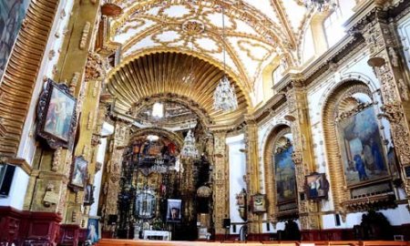 CONCLUYE RESTAURACIÃ“N DE RETABLO SOBRE LA PASIÃ“N EN SANTUARIO DE OCOTLÃN, TLAXCALA