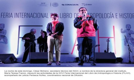 CONCLUYE LA FERIA INTERNACIONAL DEL LIBRO DE ANTROPOLOGÃA E HISTORIA (FILAH) 2014