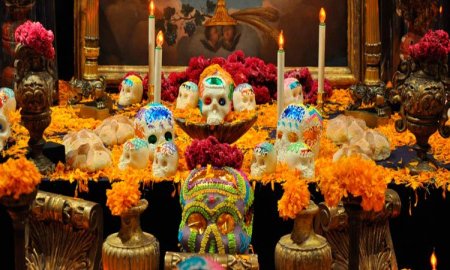 PREPARA MUSEO DE LAS INTERVENCIONES GRAN TZOMPANTLI PARA EL DÃA DE MUERTOS