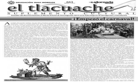 OTORGAN PREMIO AL SUPLEMENTO CULTURAL EL TLACUACHE