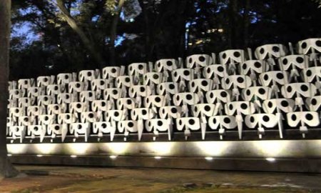 MUSEO NACIONAL DE ANTROPOLOGÃA LUCE EL GRAN TZOMPANTLI DE FELGUÃ‰REZ